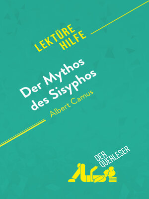 cover image of Der Mythos des Sisyphos von Albert Camus (Lektürehilfe)